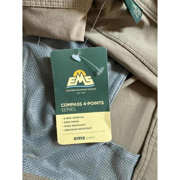 NWT EMS Eastern Mountain Sports Men's Compass Zip Off Pant Dune Size 38/32 - Picture 4 of 5